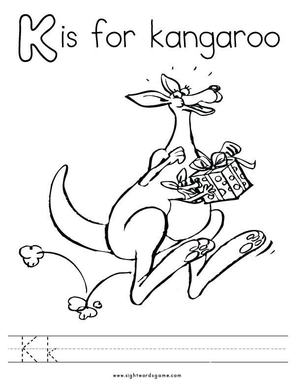 612x790 Letter K Coloring Page Letters Of The Alphabet