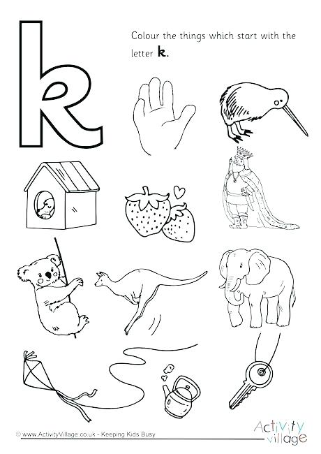 460x650 Letter K Coloring Pages Letter K Coloring Pages Start