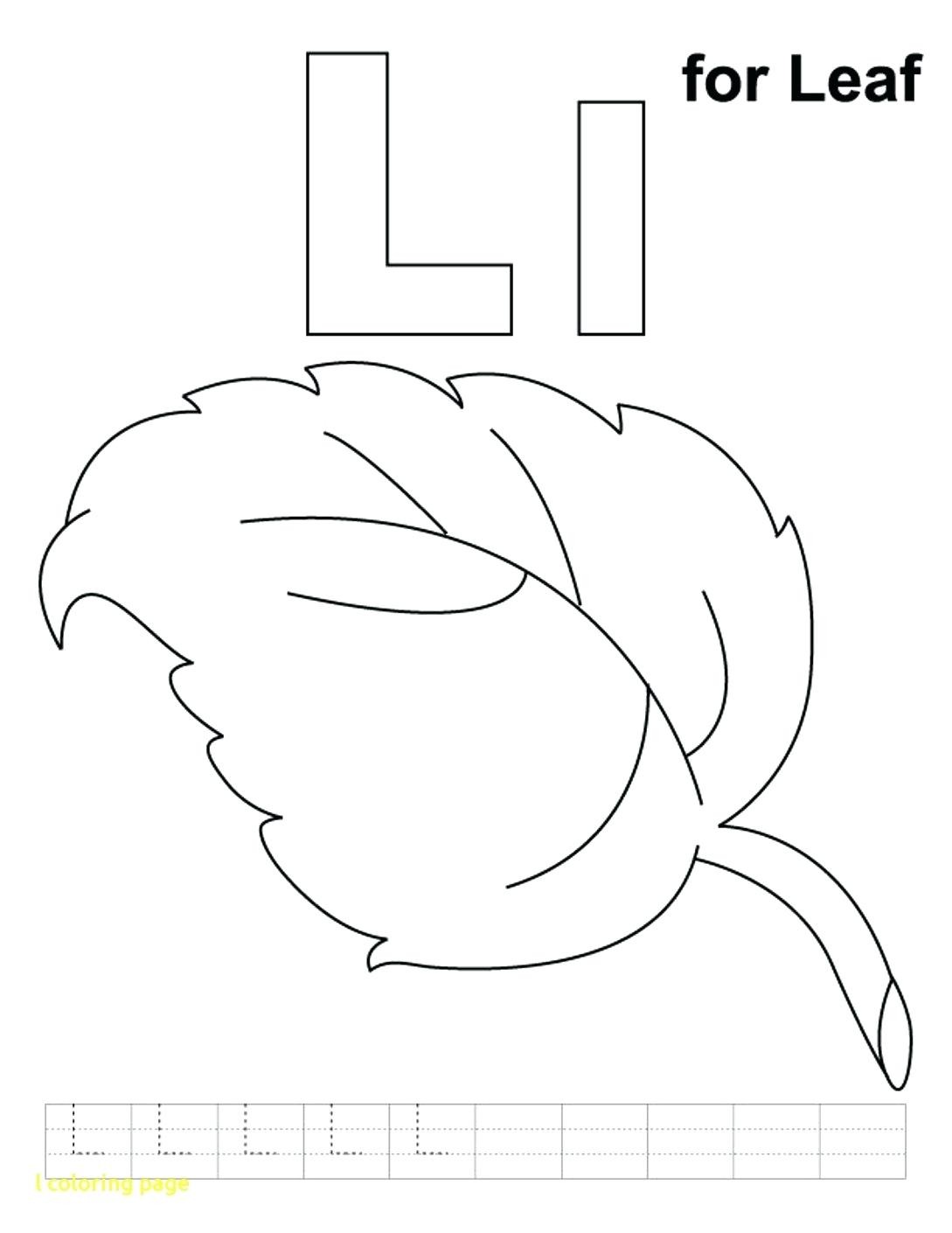 1089x1410 Letter L Coloring Pages