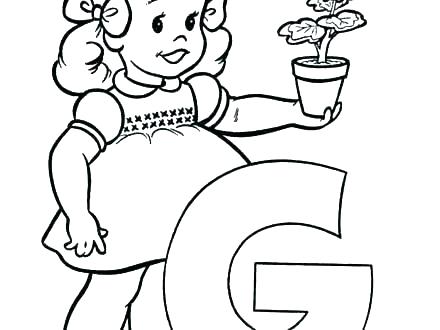 440x330 Letter N Coloring Page Letter D Coloring Pages Preschool Letter D