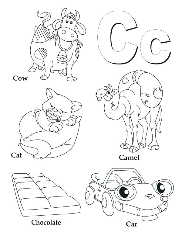 600x776 Letter N Coloring Pages Preschool L Gallery A Images