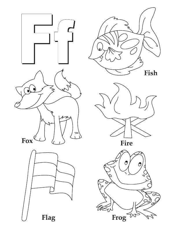 612x792 Letter O Coloring Pages Preschool Coloring Pages For Kindergarten