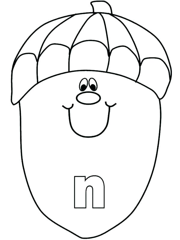 600x800 N Coloring Page Free Printable Letter Coloring Pages Letter N N