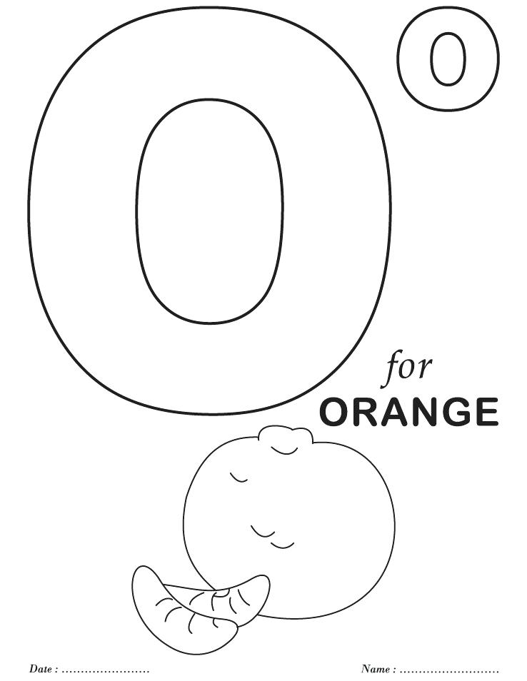 738x954 Letter O Coloring Pages Letter O Coloring Pages Alphabet O