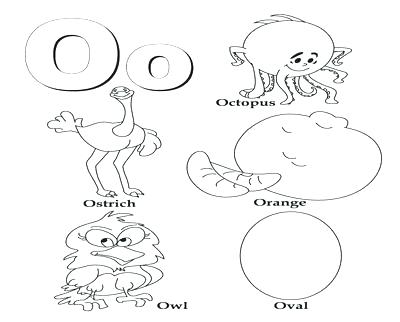 Letter O Coloring Pages at GetDrawings | Free download