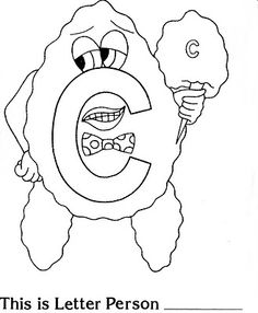 236x286 Letter People Coloring Pages