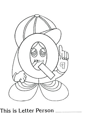 310x400 No Smoking Coloring Pages The Letter People Coloring Pages Letter