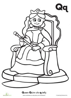 236x326 Letter Q Coloring Sheet