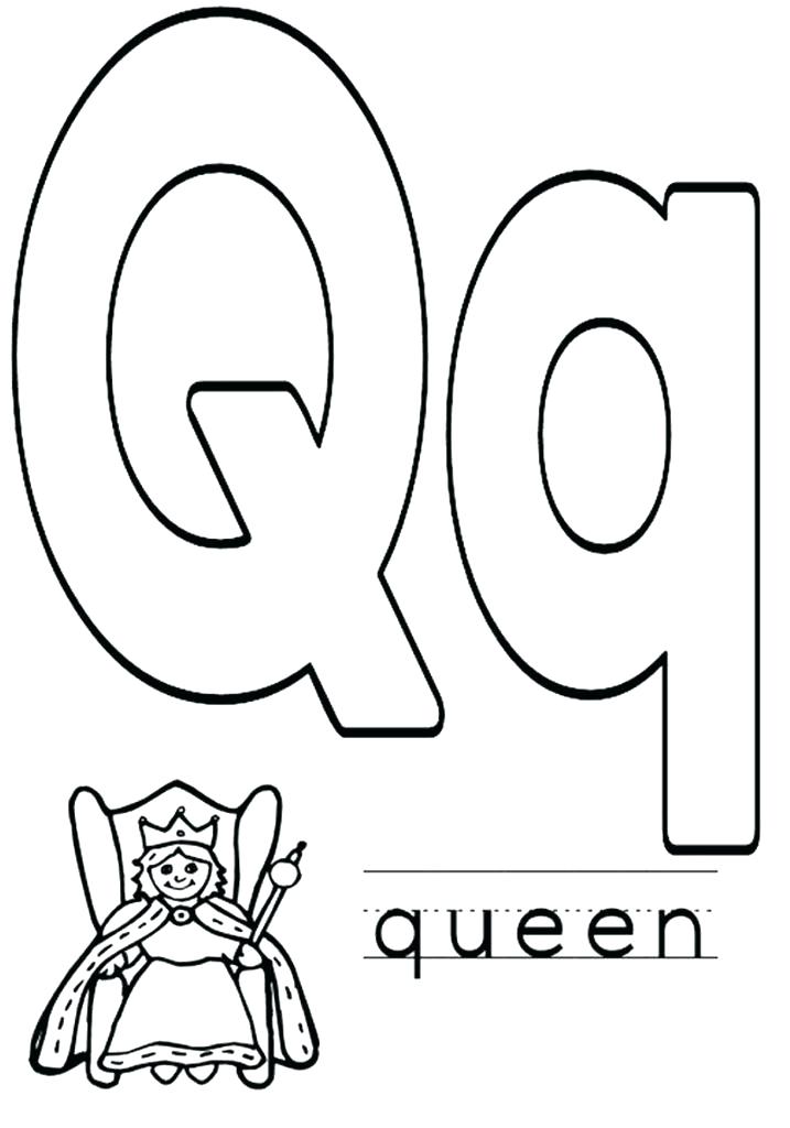 717x1024 Alphabet Q Coloring Page Letter Q Coloring Pages Learning