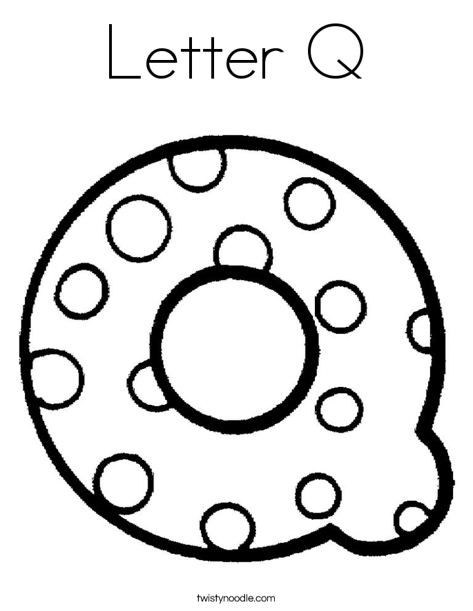 685x886 Letter Q Coloring Pages