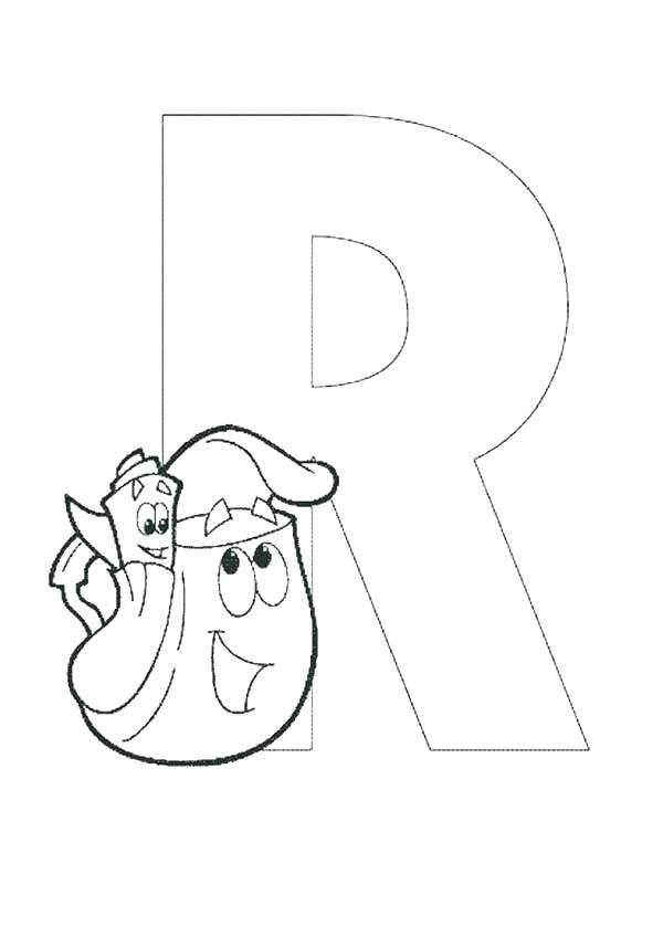 600x848 Letter R Coloring Pages Fresh Letter R Coloring Pages Print