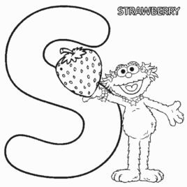 268x268 Letter S Coloring Pages Best Coloring Pages