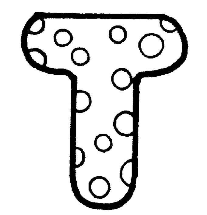 680x705 Letter T Coloring Pages Kids Coloring Pages
