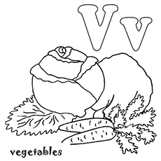 230x230 Top Free Printable Letter V Coloring Pages Online