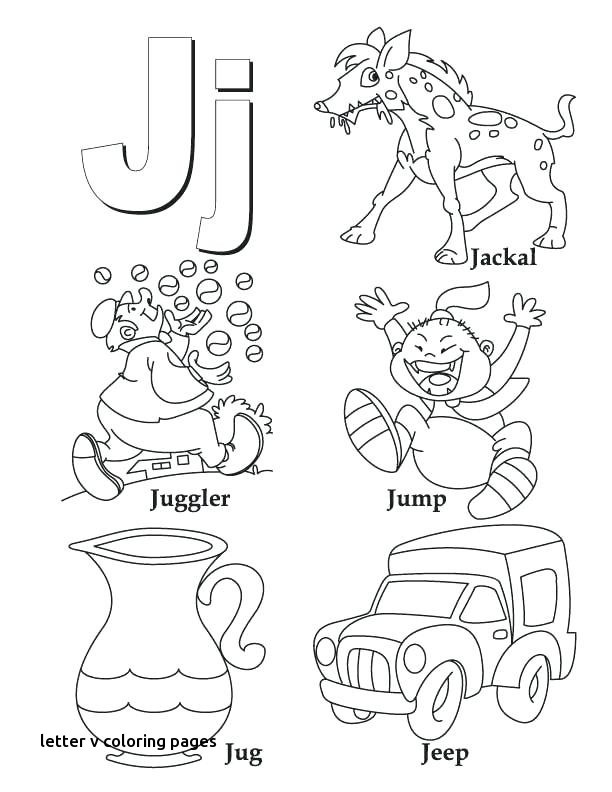 612x792 V In Bubble Letters Free Coloring Pages