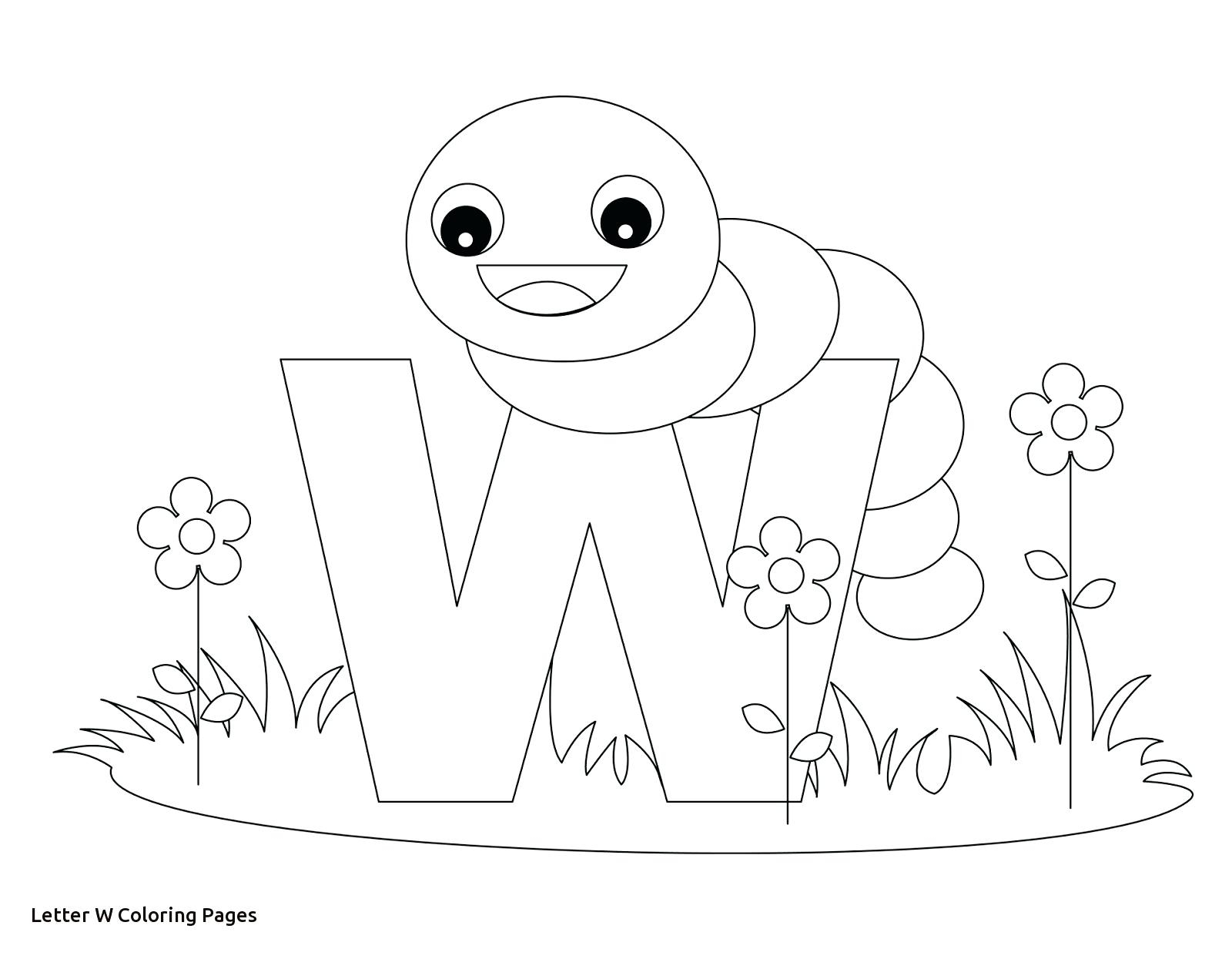 1600x1245 Printable Coloring Letter W Coloring Pages With Lowercase Alphabet