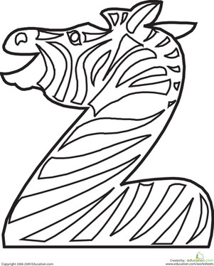 301x374 Letter Z Worksheet