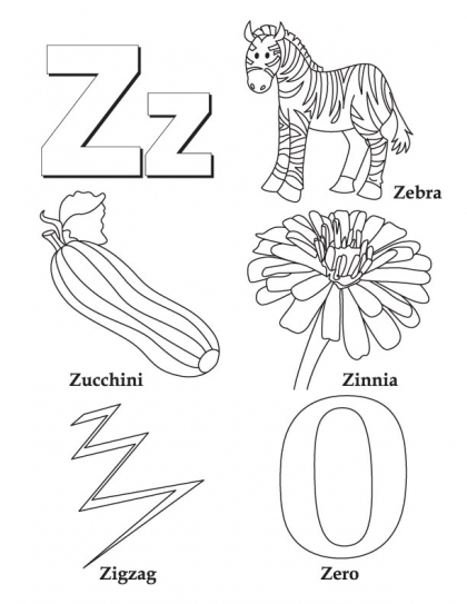 420x543 My A To Z Coloring Book