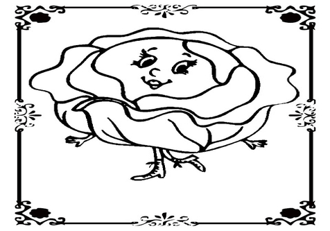476x333 Lettuce Coloring Page Image Clipart Images