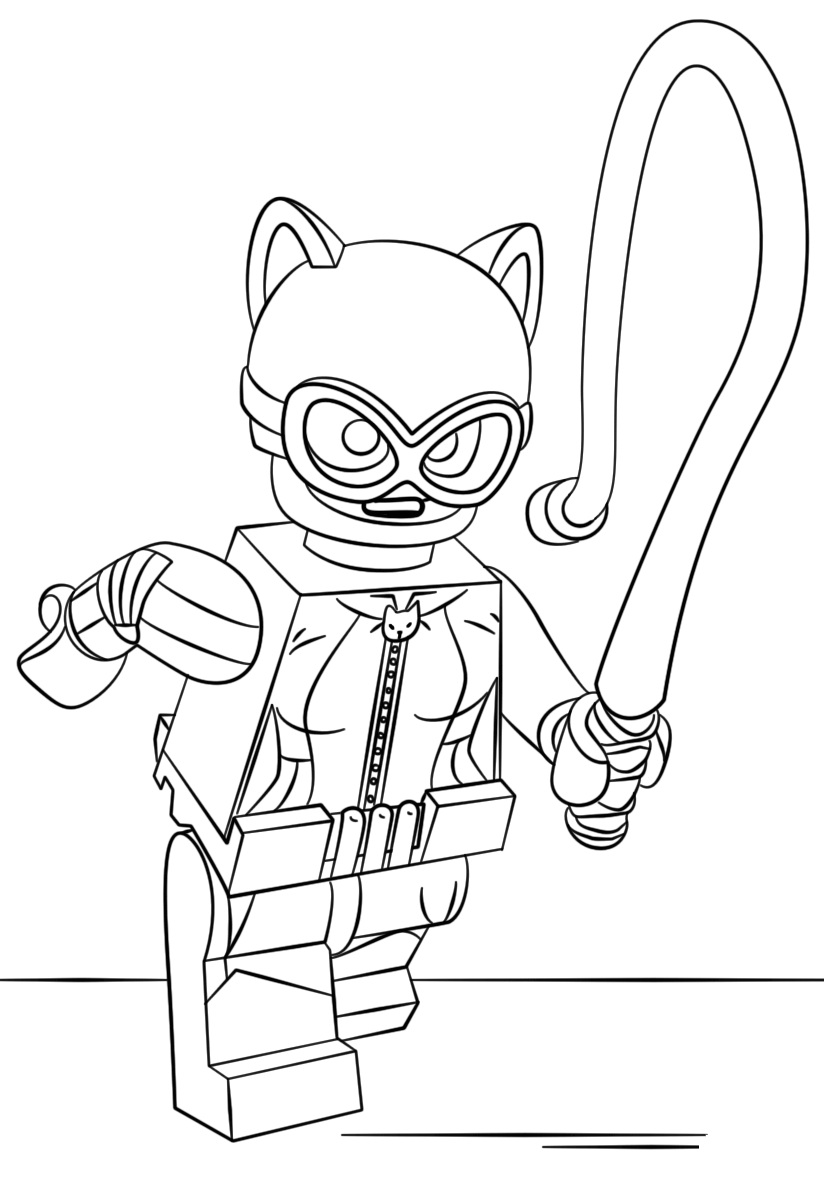 824x1186 Lego Lizard Man Coloring Page