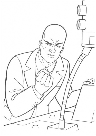 Lex Luthor Coloring Pages at GetDrawings | Free download