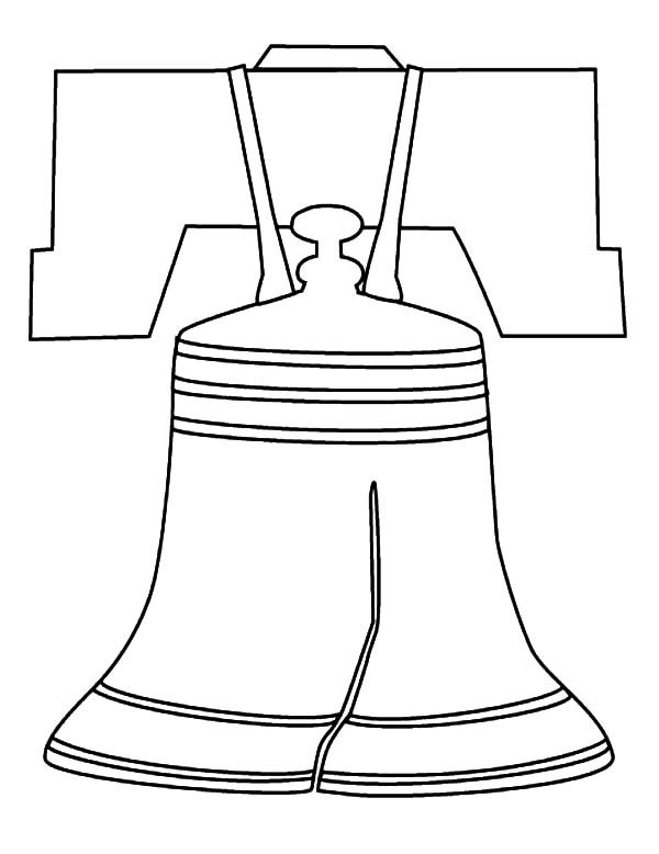 600x778 Famouse Liberty Bell Coloring Pages Batch Coloring