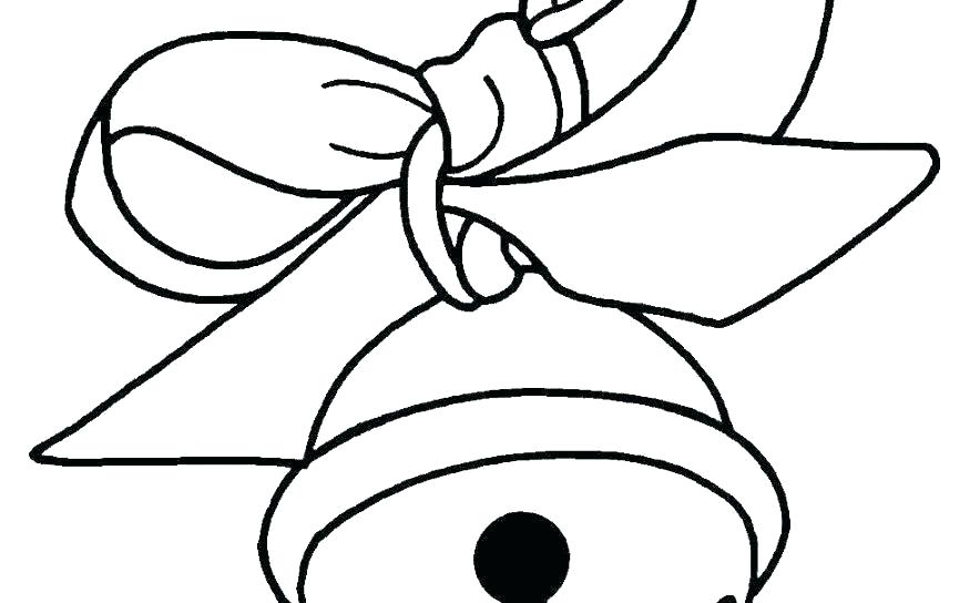 884x544 Bell Coloring Pages
