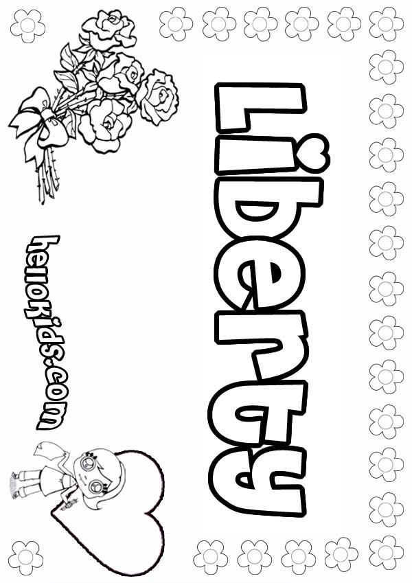 600x849 Liberty Coloring Pages