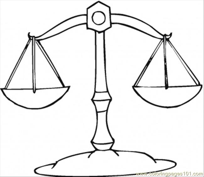 650x565 Libra Coloring Page