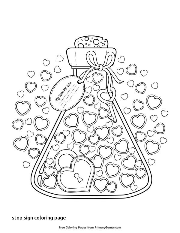 600x776 Best Libra Images On For Stop Sign Coloring Page