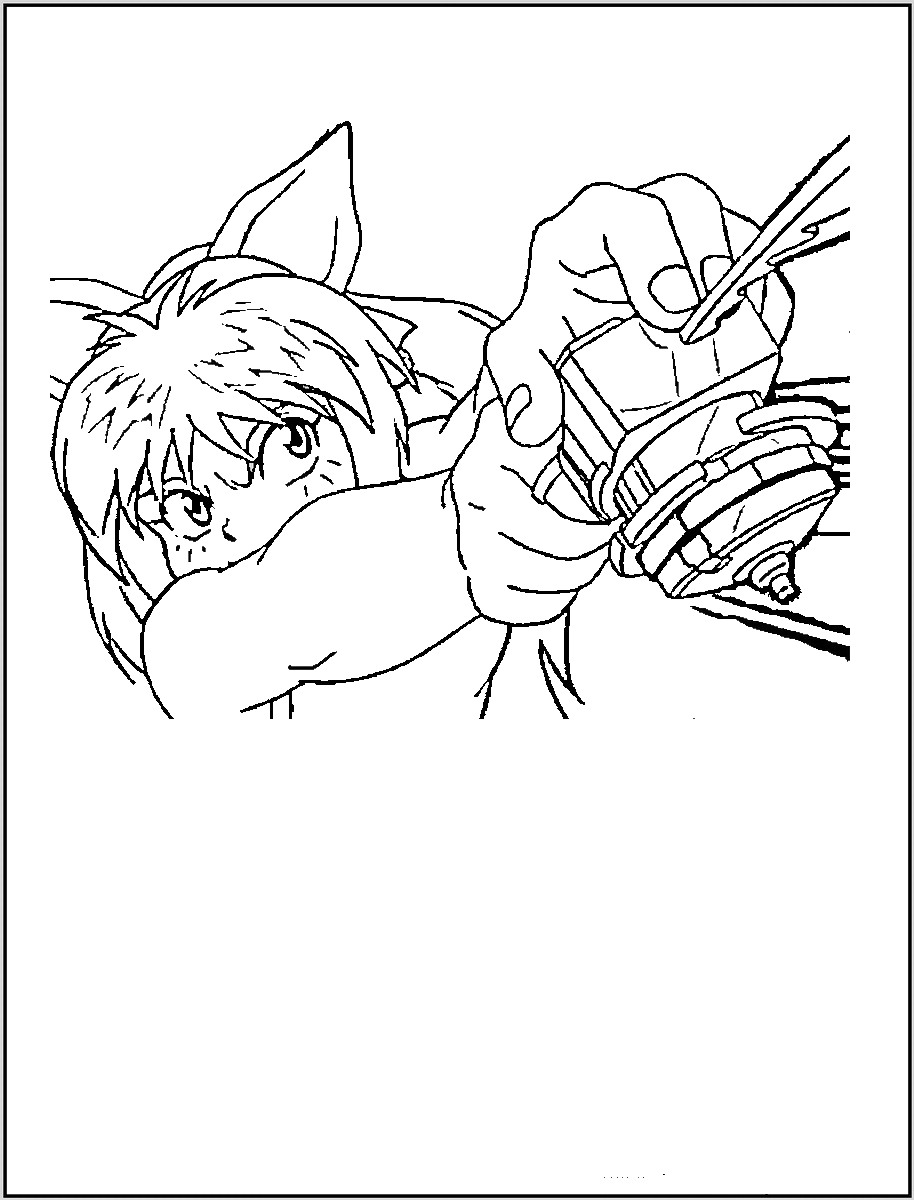 914x1200 Beyblade Coloring Pages