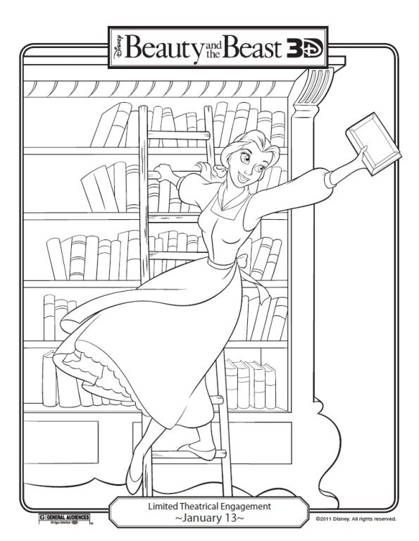 595x768 Gober In Library Coloring Page Boys Pages Of Kidscoloringpage