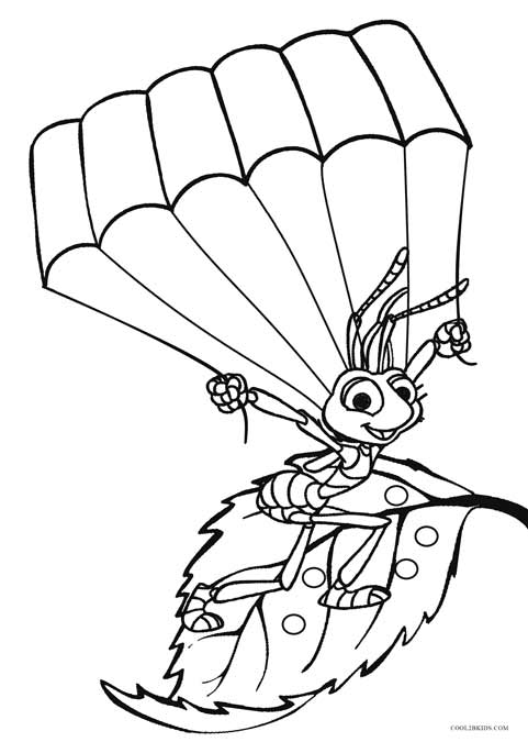 481x675 Printable Bug Coloring Pages For Kids