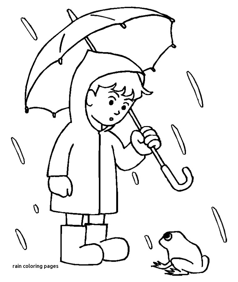 760x899 Rain Coloring Pages