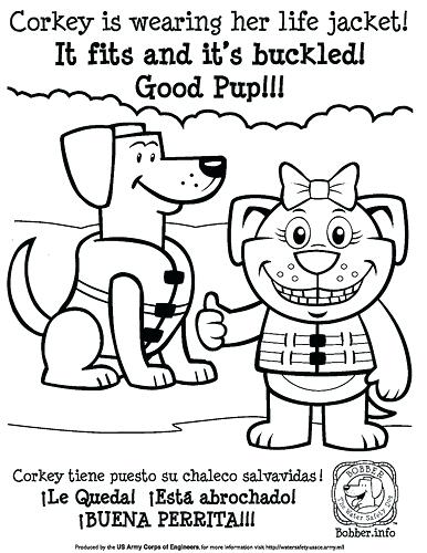 386x500 Water Safety Coloring Pa Nice Water Safety Coloring Pages