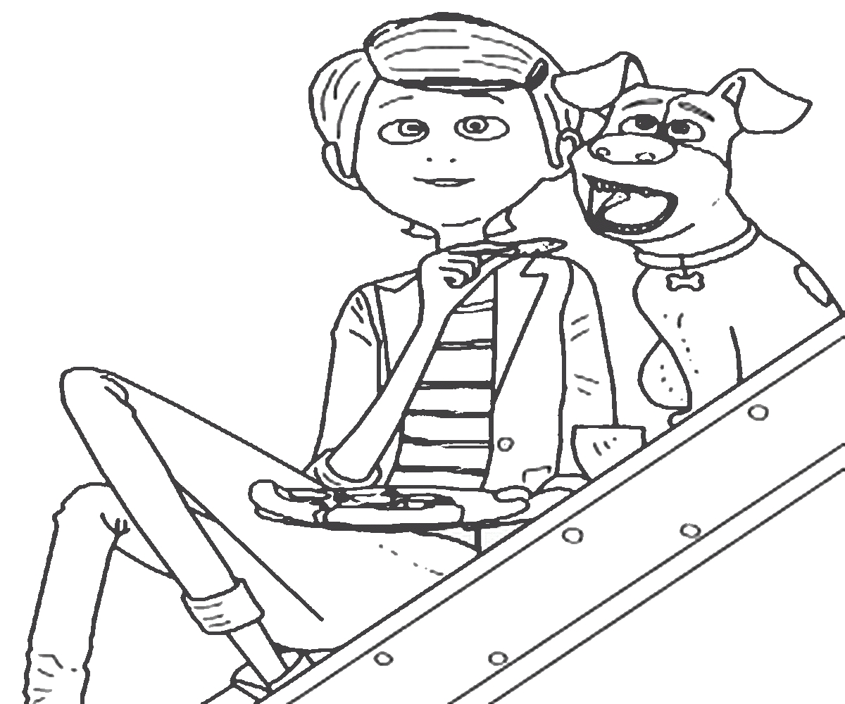 1200x1000 Life Of Pets Coloring Pages To Print Free Coloring Sheets