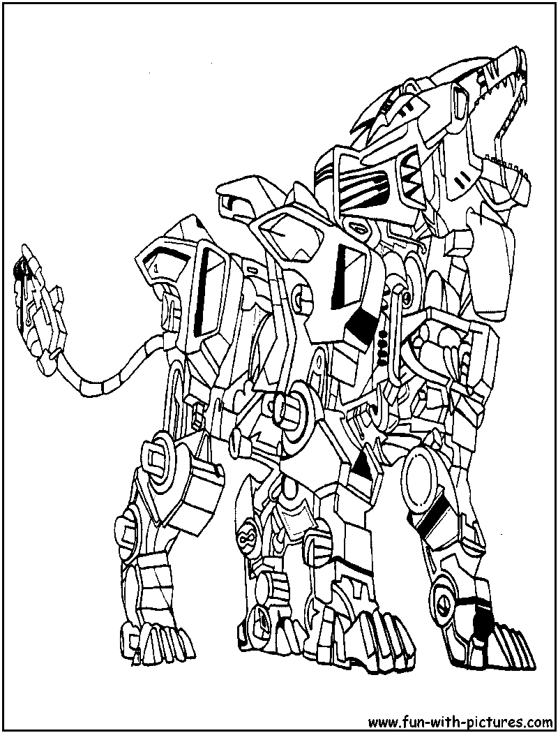 800x1050 Liger Zoids Coloring Page Lineart Zoids