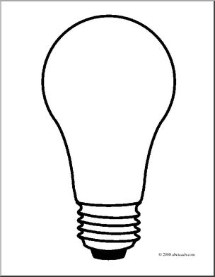 304x392 Clip Art Light Bulb