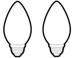 236x188 Christmas Lights Coloring Page