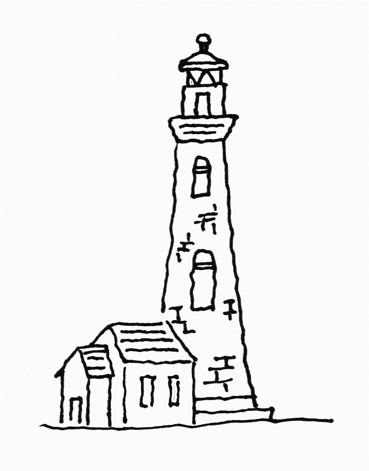 1212x1548 Free Printable Lighthouse Coloring Pages For Kids Lighthouse