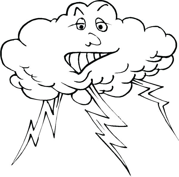 600x594 Lightning Bolt Coloring Page Amazing Lightning Bolt Coloring Page