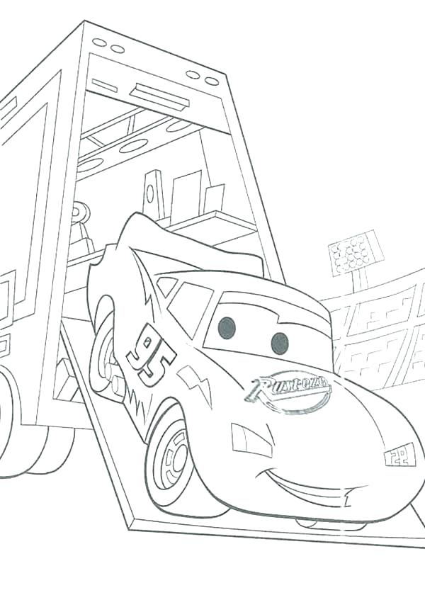 600x840 Good Cars Lightning Coloring Pages Print Coloring Lightning