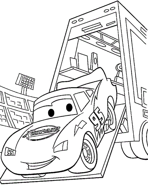 624x815 Lighting Mcqueen Coloring Pages Lightning Mcqueen From Cars