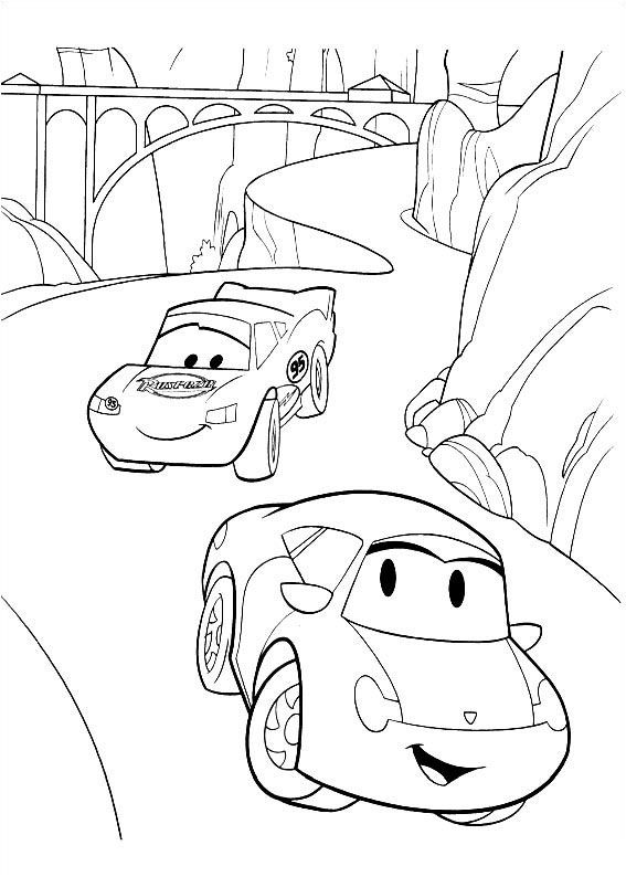 567x794 Disney Cars Lightning Mcqueen Coloring Pages Color Me, Little