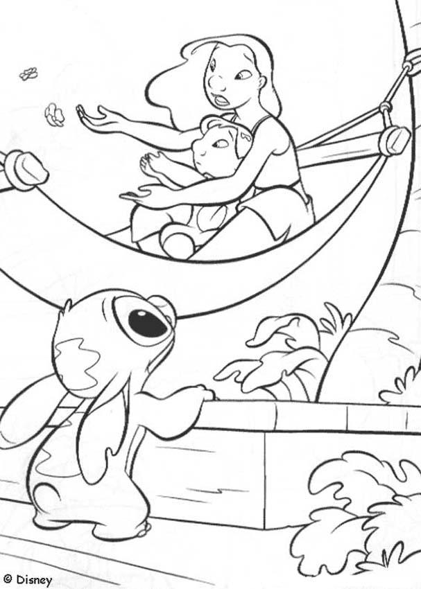 607x850 Lilo And Stitch Coloring Pages