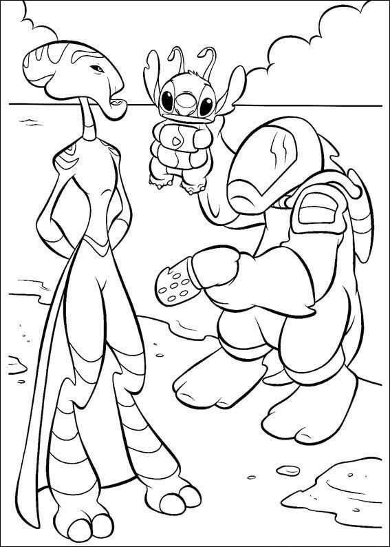 567x794 Lilo And Stitch Coloring Coloring Pages For Kids