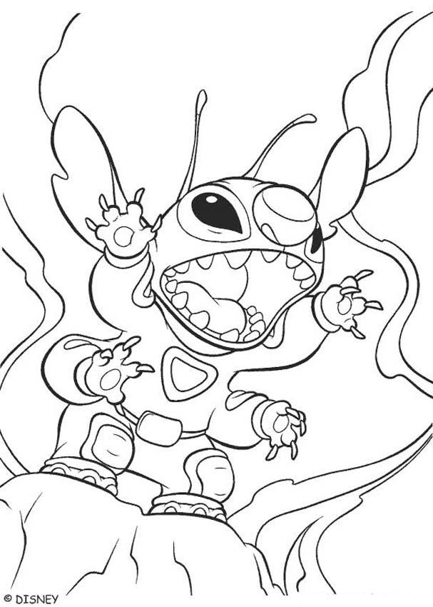 607x850 Lilo And Stitch Coloring Pages