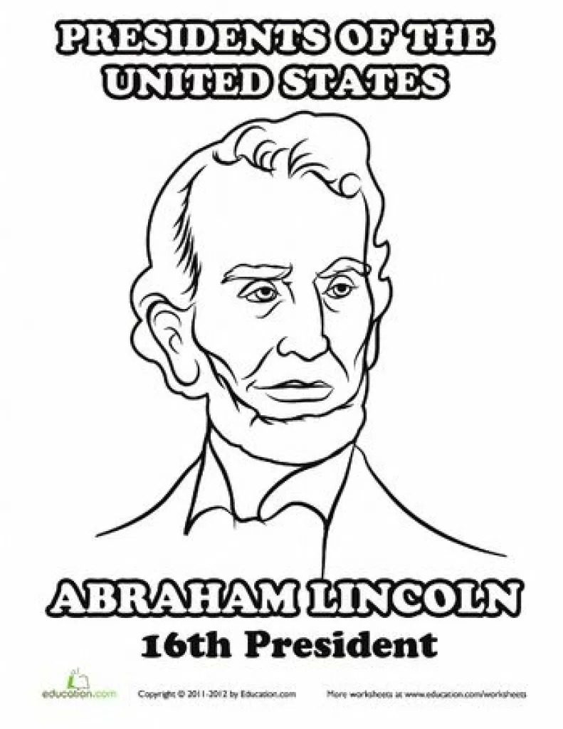 791x1024 Wonderful Abraham Lincoln Coloring Page Mothermayiblog
