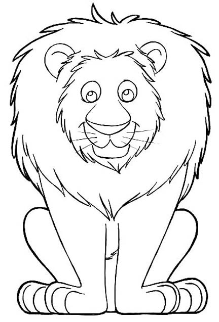 432x637 Tiger Coloring Pages