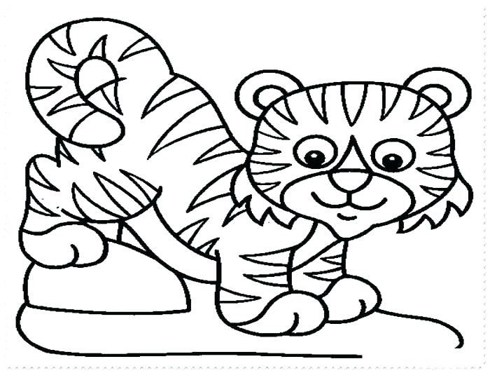 700x532 Tiger Printable Coloring Pages Coloring Pages Of Tigers Coloring